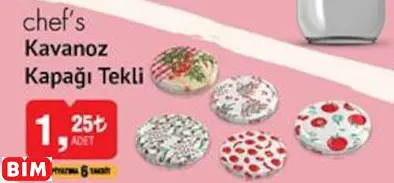 CHEF'S KAVANOZ KAPAĞI TEKLİ